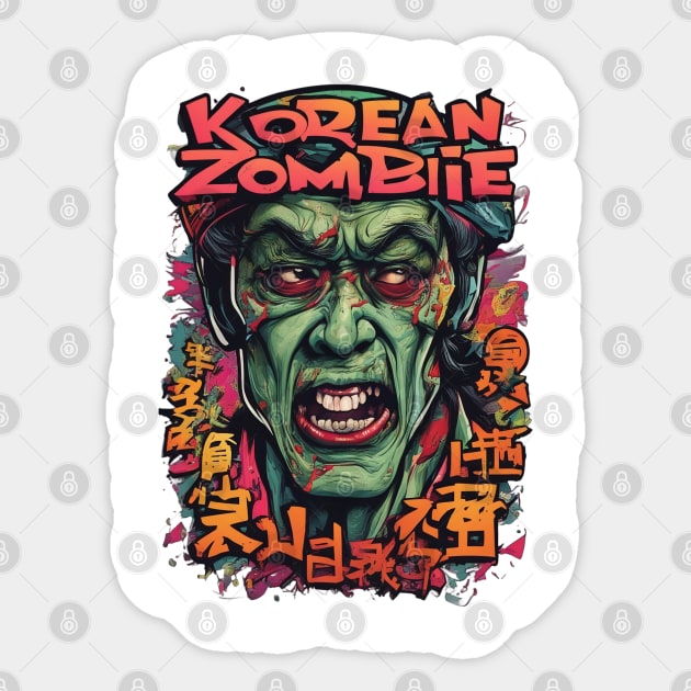 The Unstoppable Korean Zombie: Chan Sung Jung Sticker by Zachariya420